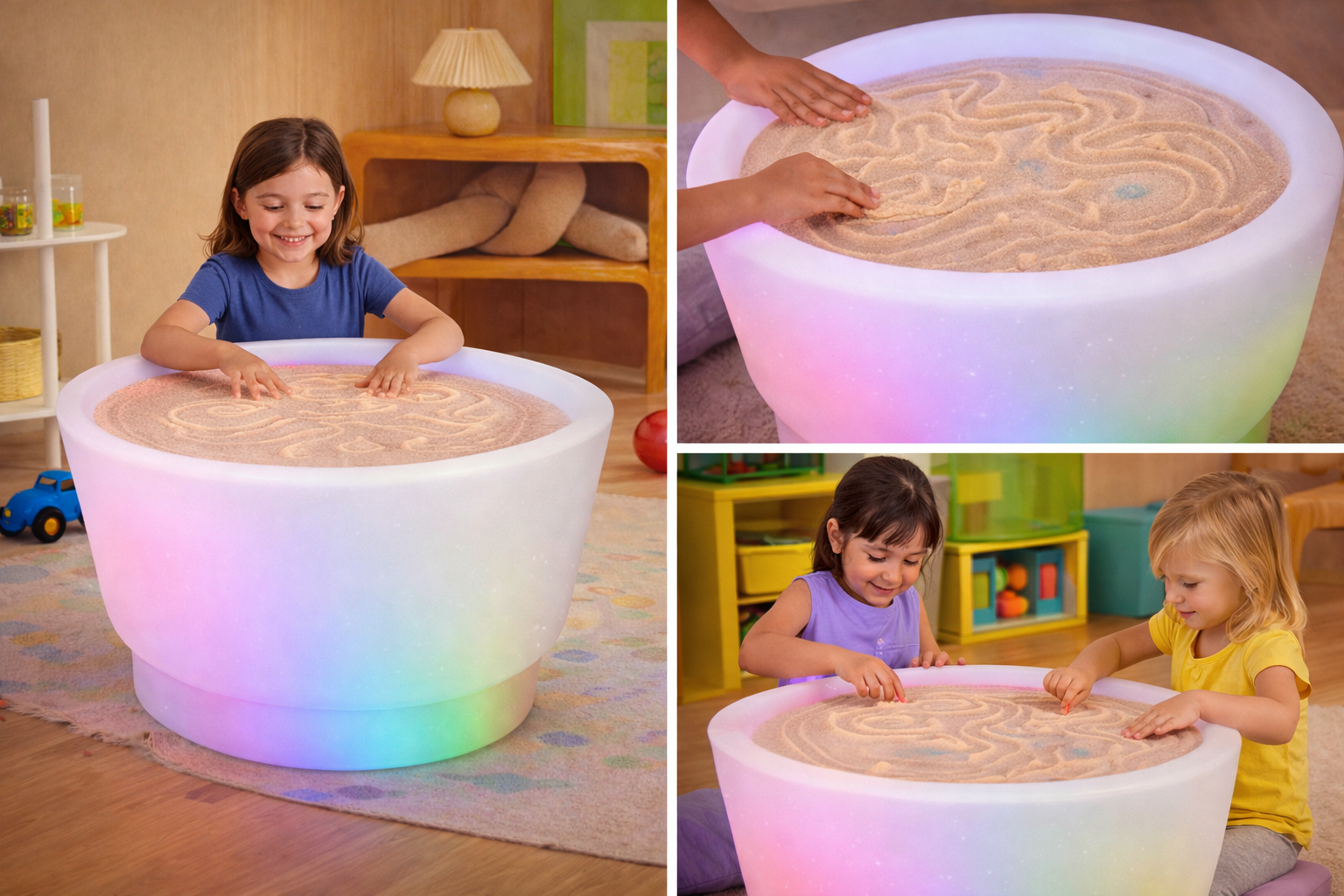 Round Interactive Light Up Table - Image 2